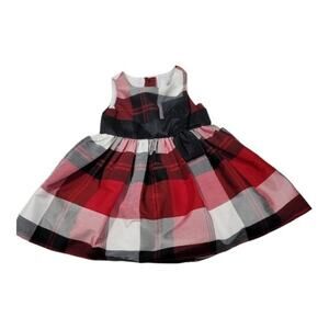 Black and Red Plaid Holiday Dress